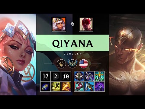 Qiyana Jungle vs Lee Sin - NA Challenger Patch 25.21