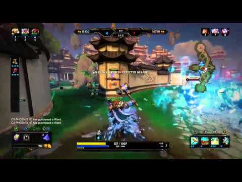 Xbox 1 Smite Thor Joust Gameplay