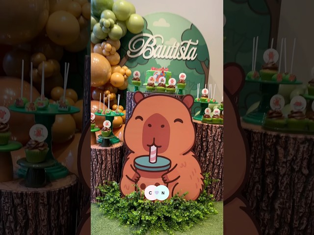 Vídeo relacionado con 10 Piezas Capibara Globos Cumpleaños, Decoracion Globo Capibara, Capybara Globos Set Temática Anime, Déco Capybara para Niñas Niños Cumpleaños Decoración Fiesta