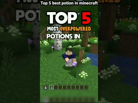 RockyGDtsk - Top 5 most 😰😱 overpowered potion in Minecraft | unknown facts about Minecraft |  #shorts #short