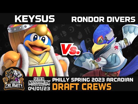 Philly Spring 2023 Arcadian - SSBU - Draft Crews - Keysus vs. Rondor Divers