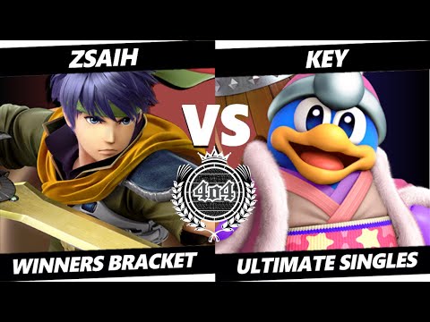 4o4 Smash Night 65 - Zsaih (Ike) vs Drexel|Slime| Key (King Dedede) - Winners Round 3