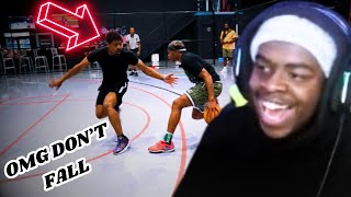 NBA Skills Trainer Gets Challenged By The Shiftiest Young Hooper On YouTube.. NESCO vs TD (REACTION)