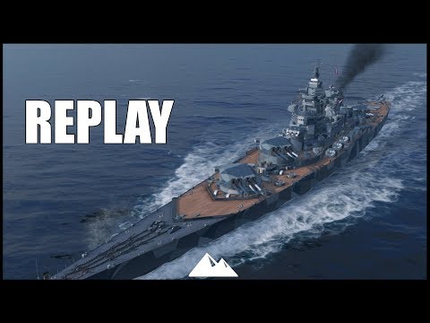 ALSASS, 500 Sekundärartillerie Treffer - World of Warships | [Replay] [Deutsch] [60fps]