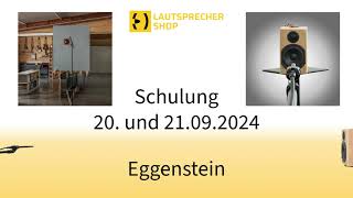 Schulung Lautsprechershop