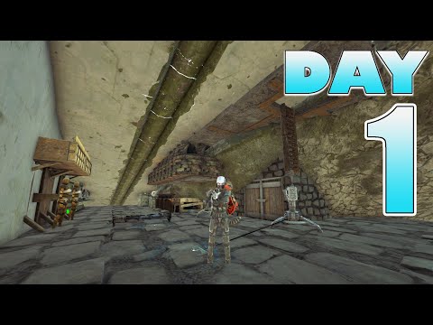 How A 8,000 Hour SOLO Claims A Broken Extinction Rathole Day 1 | Ark PvP
