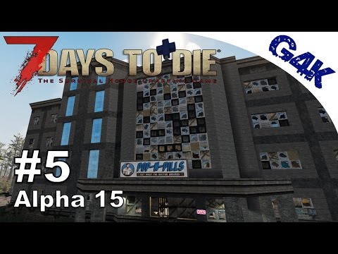 7 Days To Die | Hospital and Dogs | 7 Days to Die Gameplay Alpha 15 | S07E05