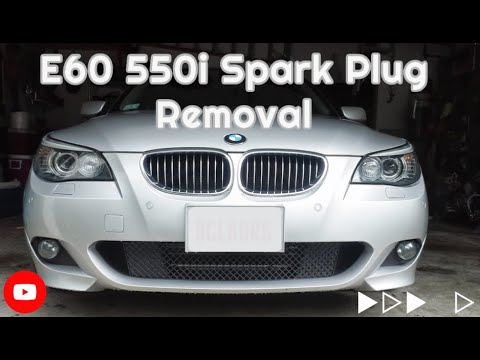 BMW 550i e60 Spark Plug Change