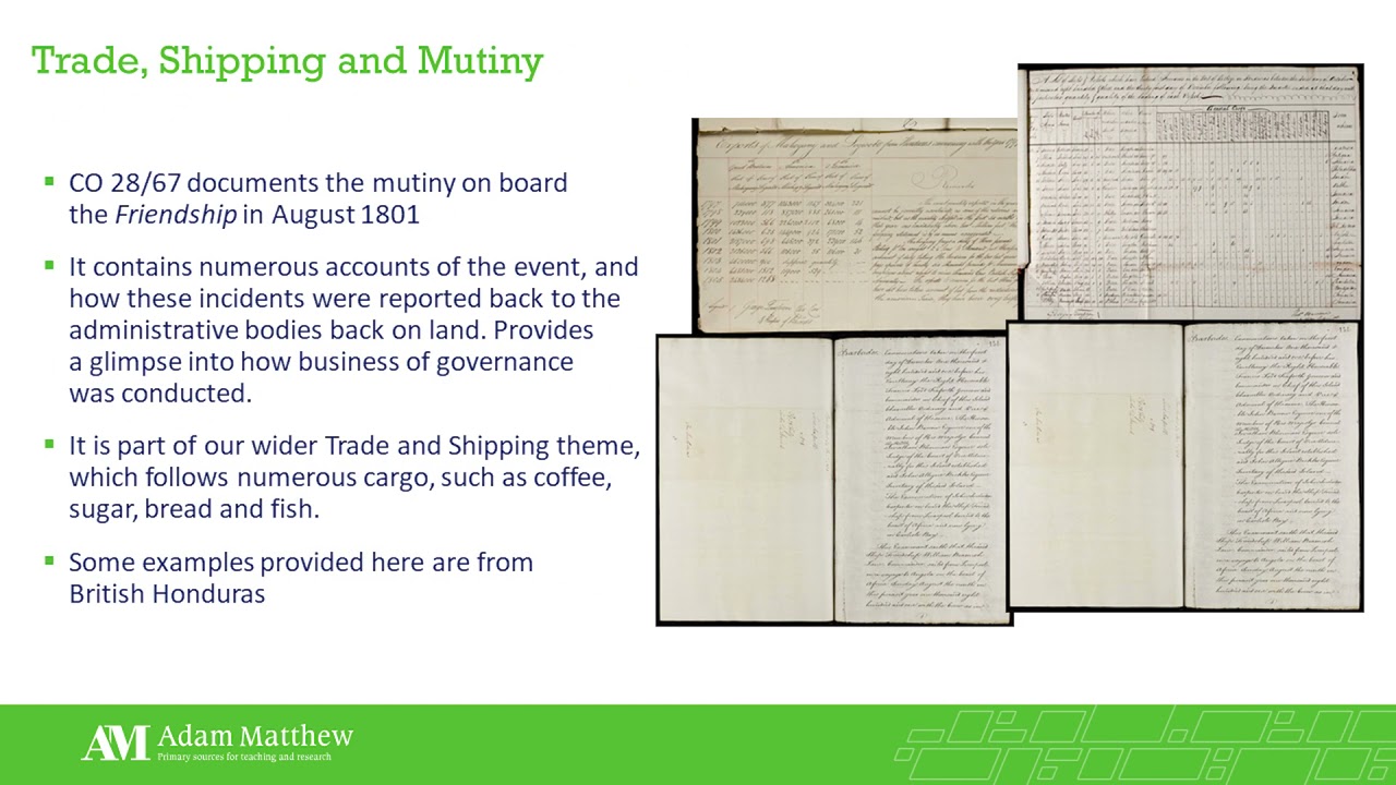 An introduction to Colonial Caribbean