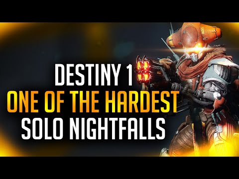 This Solo D1 Nightfall Was A Pain! [Destiny 1]