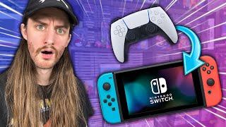 Playing the Switch with a Playstation Controller!
