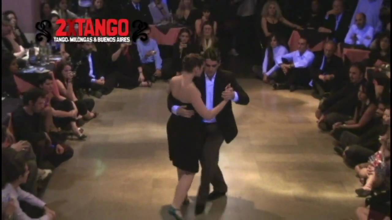 Fernando Sanchez  y Ariadna Naveira Tango Argentino en Porteño y Bailarin Ago 09