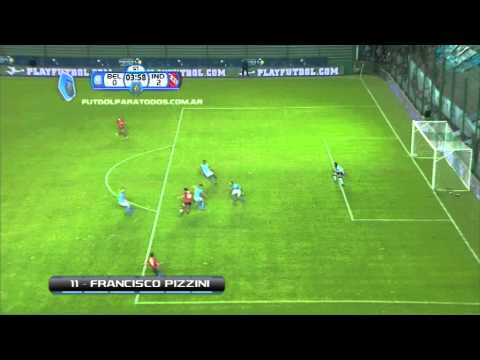 Gol de Pizzini. Belgrano 0 - Independiente 2. 16 avos. de Final. Copa Argentina. Fútbol Para Todos