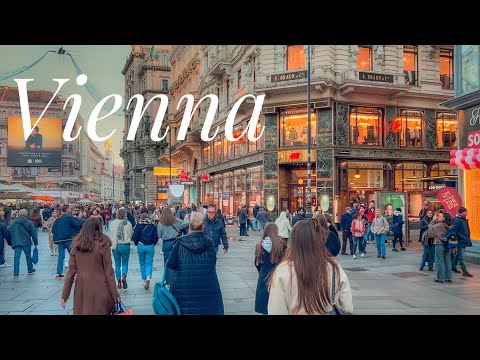 Vienna Walking Tour 4K in Historic City Center | Autumn in Vienna (November 2025)