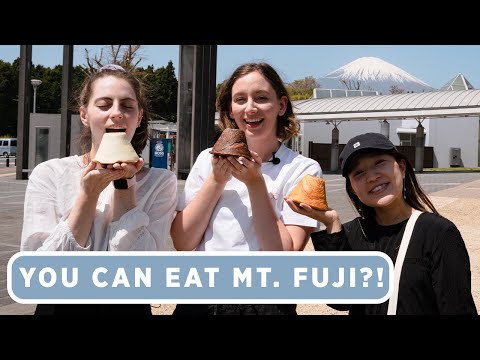 富士山附近的日本公路休息站的頂級食品 (Top Foods At A Japanese Highway Rest Stop Near Mt. Fuji)