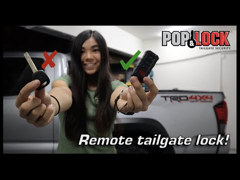 Toyota Tacoma Pop & Lock | Remote Locking Tailgate Mod (Install + Review)