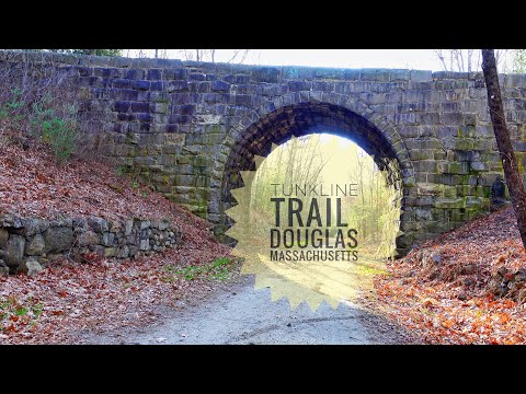 Hiking the Trunkline Trail in Douglas, Massachusetts