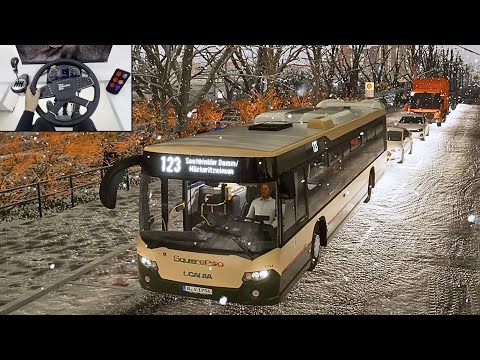 Autobuzul - Cel mai realist simulator de autobuz | Volan și schimbător de viteze