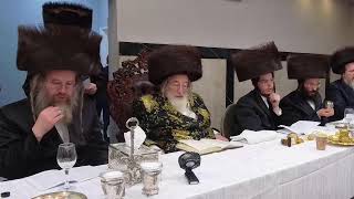 מלוה דמלכא פרשת משפטים ושבע ברכות מאדמו"ר מספינקא שליט"א