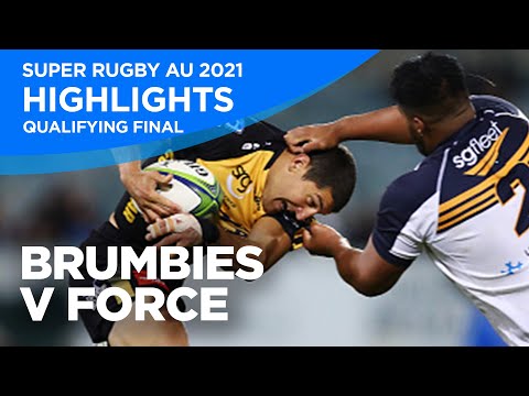 Brumbies v Force Highlights | Qualifying Final | Super Rugby AU 2021