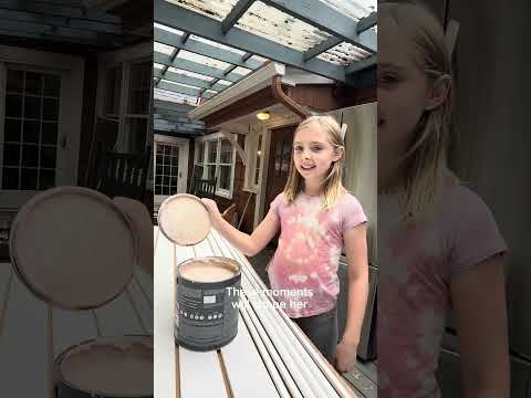 A secret room for my daughter #diy #atticrenovation #secretroom #cottagecore