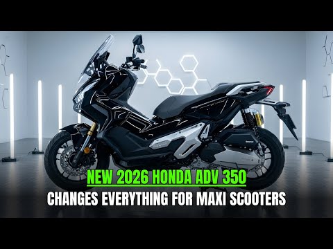 2026 Honda ADV 350 Finally Revealed – This Scooter Changes Everything