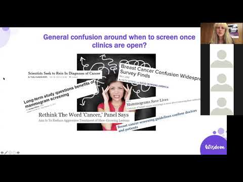 The WISDOM Study Live Event with Dr. Laura Esserman & Dr. Lisa Madlensky - Breast health/screening