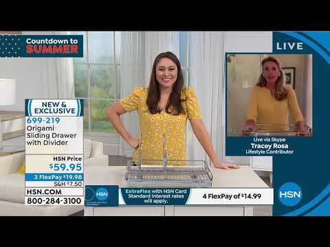 Origami Sliding Drawer with Divider