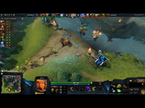 [LIVE] Bheart vs. Newbee Y | ESLOne FF quals | Practice cast - PandaCasts! :)