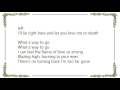 Joe Diffie - What a Way to Go Lyrics