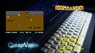 ChinnyVision - Ep 117 - Commando - Spectrum, C64, CPC, C16 Plus/4, BBC Micro, Electron, ST, Amiga