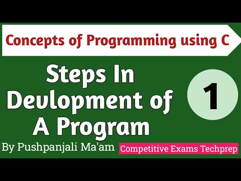 Lec 1 1 Steps in Development of a Program