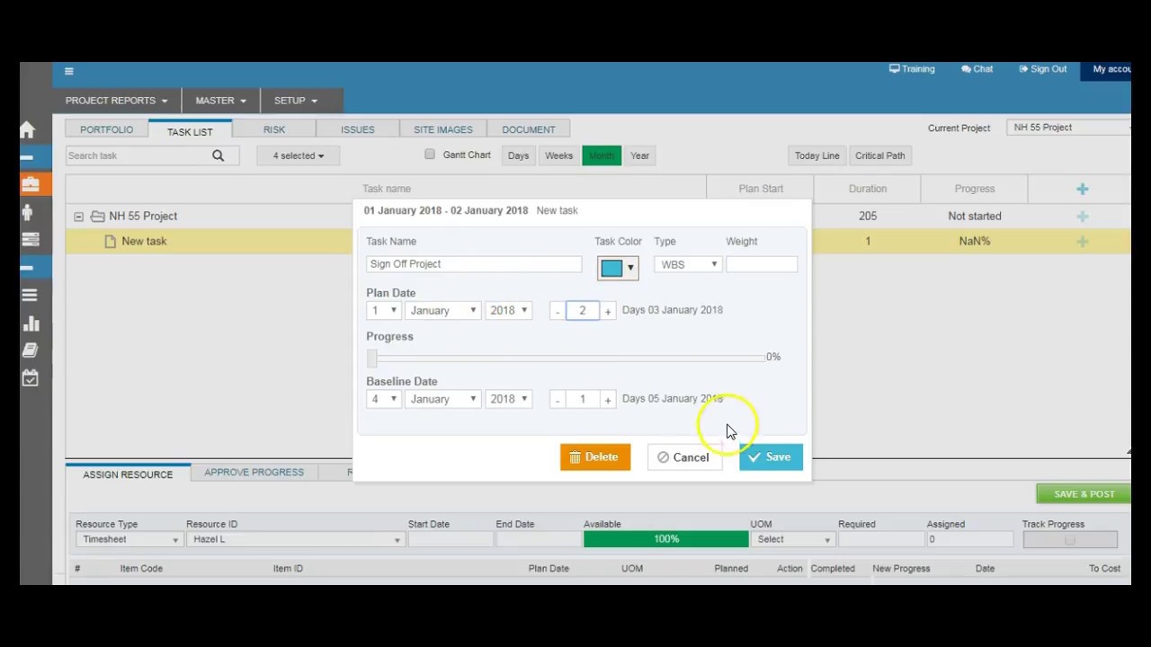 Task Management Software | How to manage task using Tiemchart ©