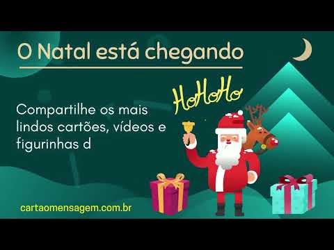 Mensagens de Natal e Ano Novo Video