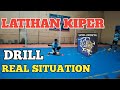 LATIHAN KIPER FUTSAL #6 (DRILL REAL SITUATION MATCH)