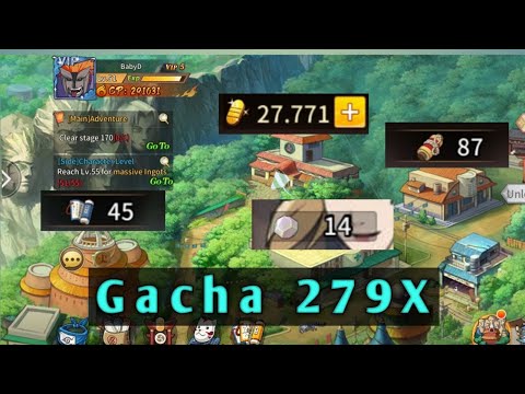 GACHA GAME NARUTO TERBARU DAPAT BERAPA SSR? | NINJA WAR NARUTO | SHINOBI LEGEND | NINJA CHRONICLES