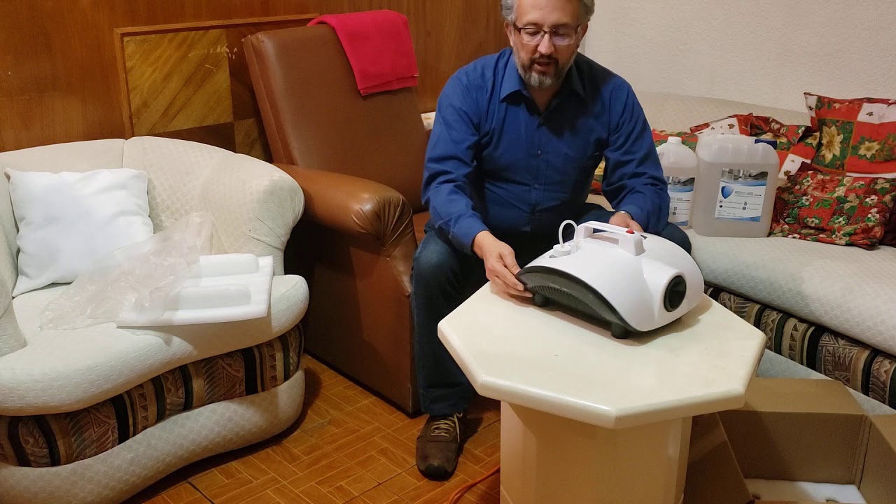 Unboxing MS 900 MAQUINA SANITIZANTE BLANCA PROTECT BY STEELPRO