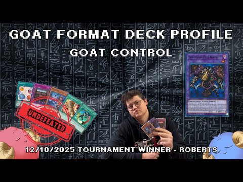 1st Place GOAT FORMAT CONTROL Deck Profile with Roberts K.  (UNDEFEATED)