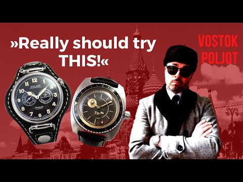Poljot Kirovskie – First Russian Military Wristwatch PLUS Modded Vostoks by 47Zero. Review.