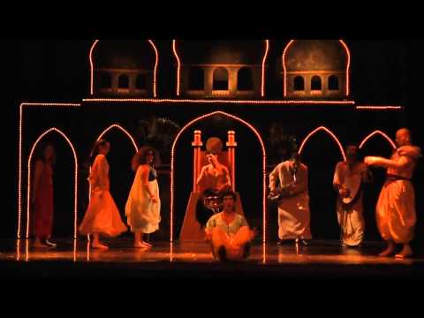 Aladin au Théâtre du Palais Royal à Paris, spectacle pour enfants.
