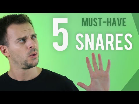 BEATBOX TUTORIAL | 5 Must-Have SNARES