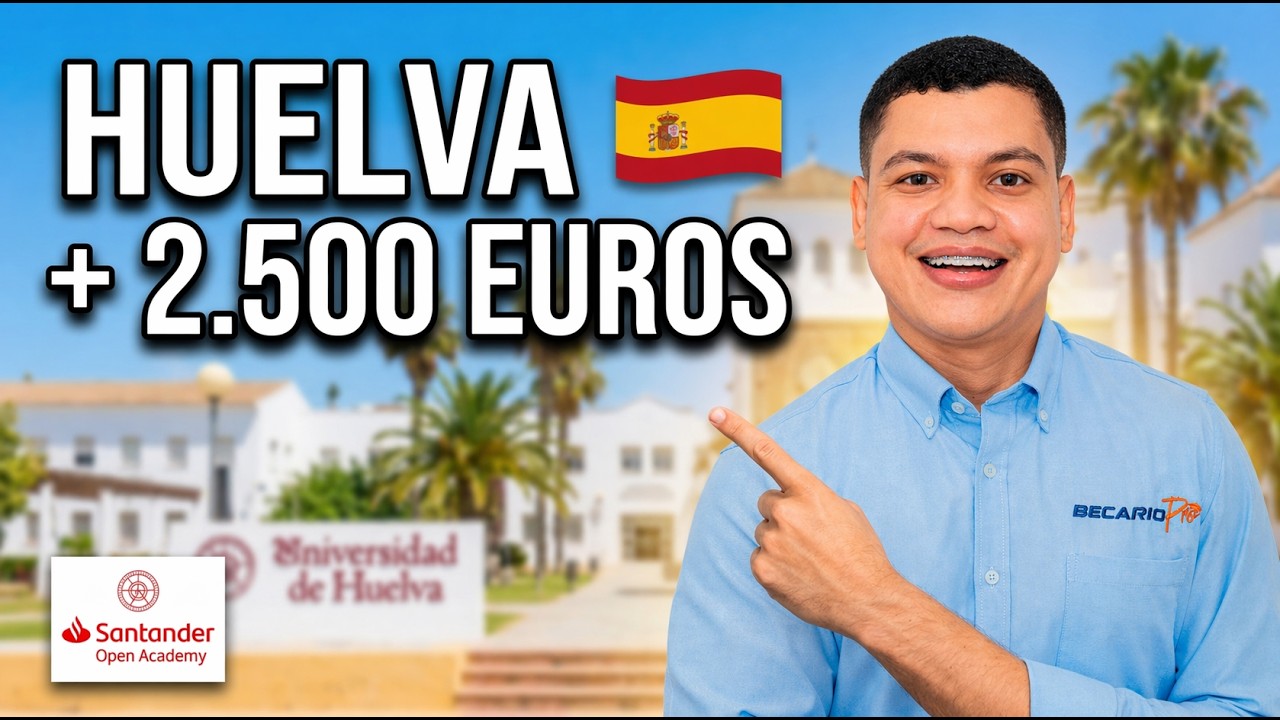 Cómo estudiar tu Máster en ESPAÑA paso a paso 🇪🇸 (Beca Universidad de Huelva)