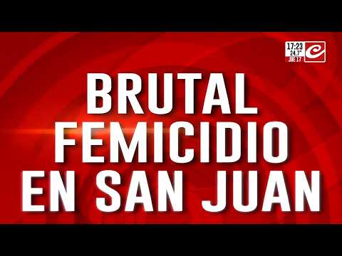 Brutal femicidio en San Juan: la joven estaba embarazada y fue asesinada por su pareja