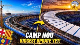 Camp Nou Construction Update June 2026: The Stadium Looks Completely Different Now!