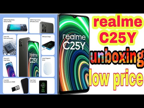 realme c25 Y unboxing & review | realme smartphone phone | 50 mp camera