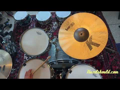Zildjian K SWEET CRASH 18” A THIN ONE at 1280 g Glorious! CLEAN! DON’T Pay $420 For A Guess! Listen! image 7