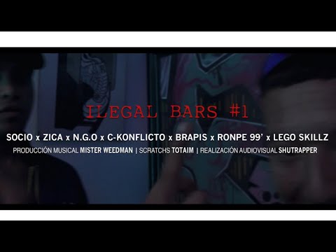 ILEGAL BARS #1 - SOCIO ZICA NGO BRAPIS C-KONFLICTO RONPE 99’ LEGO SKILLZ/MISTERWEED-TOTAIM-IORCH ROM