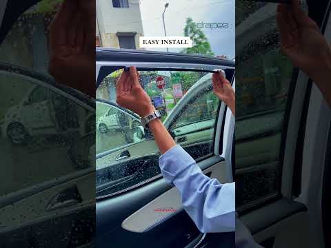 DRAPEZ CAR CURTAIN INSTALLATION GUIDE  #automobile #DRAPEZ #CARCURTAINS #curtains #tata #mahindra