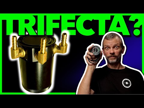 Vacuum-Ported Catch Can: Crankcase Vent + External Breather + Vacuum = Perfect