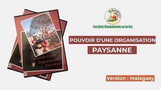 Le pouvoir d&rsquo;une Organisation paysanne